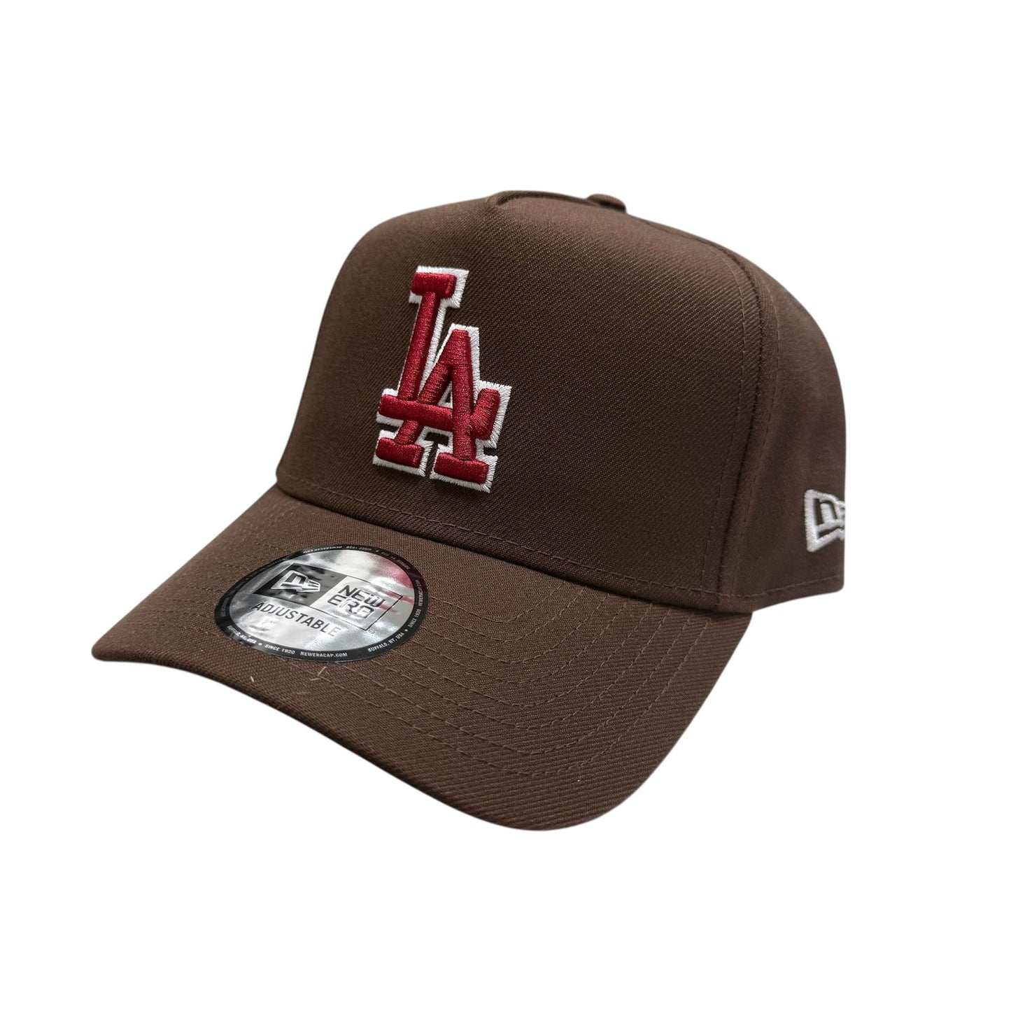 Cappello New erab LA Marrone rosso adjustable - Cappelli - New Era