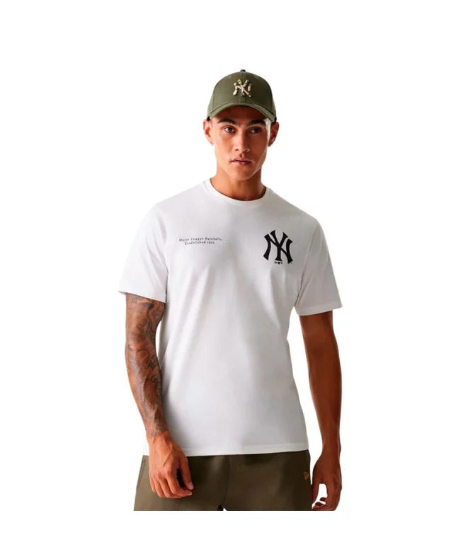 T shirt New era New York Yankees White - T-Shirt e Polo - New Era