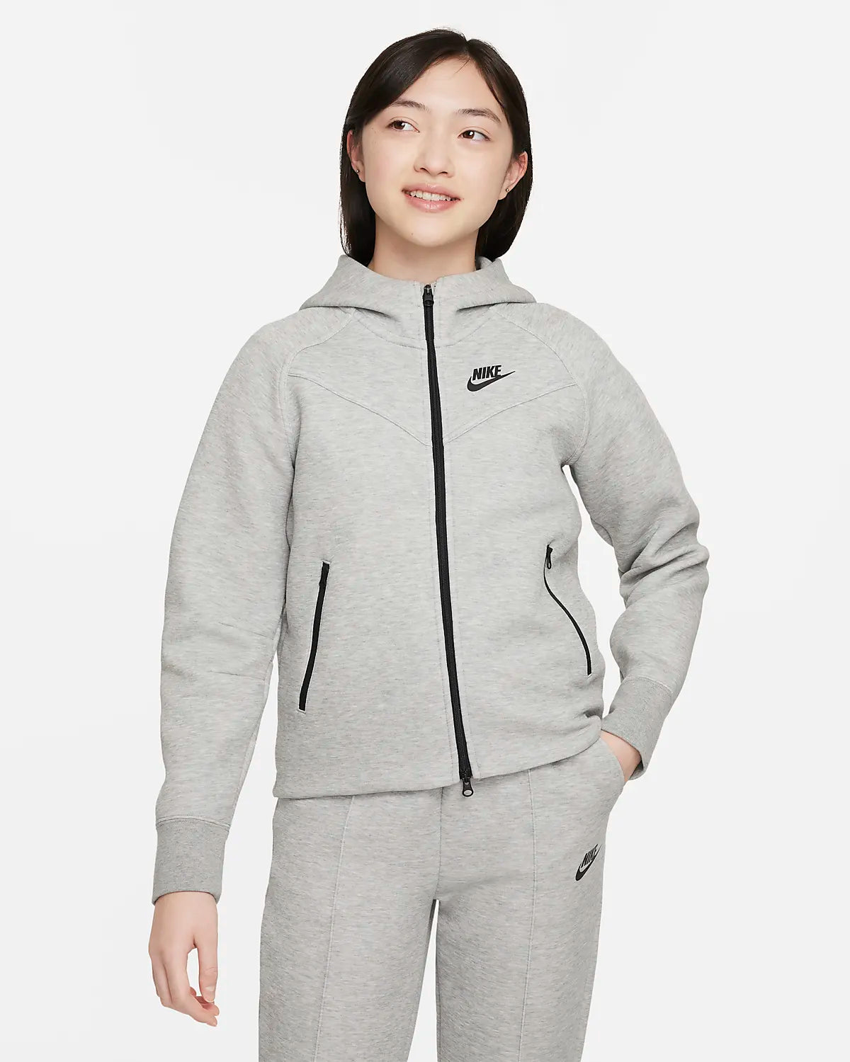 Nike G NSW TCH FLC HD FZ LS - Felpe - Nike