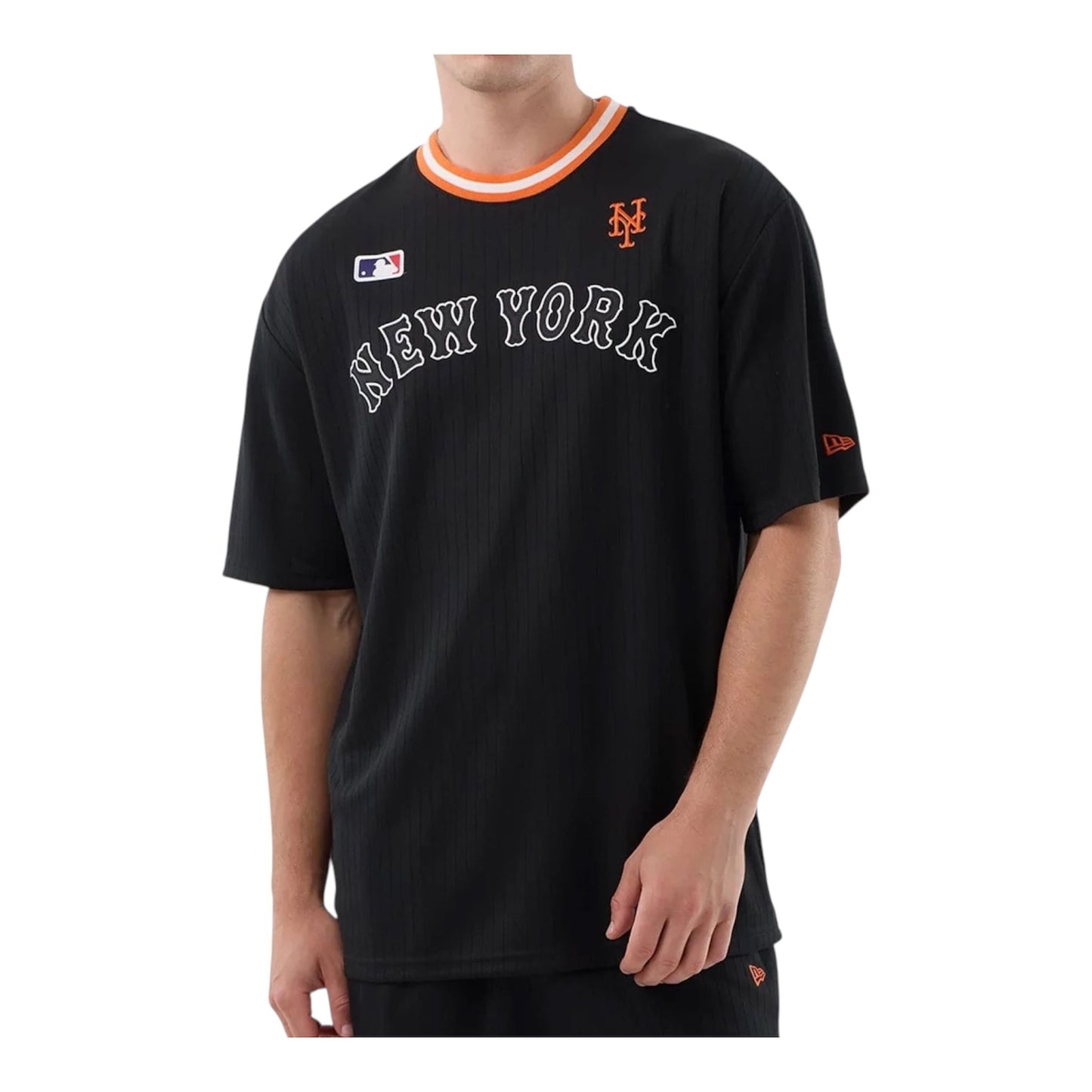 New Era t-shirt nero e arancio NY - T-Shirt e Polo - New Era
