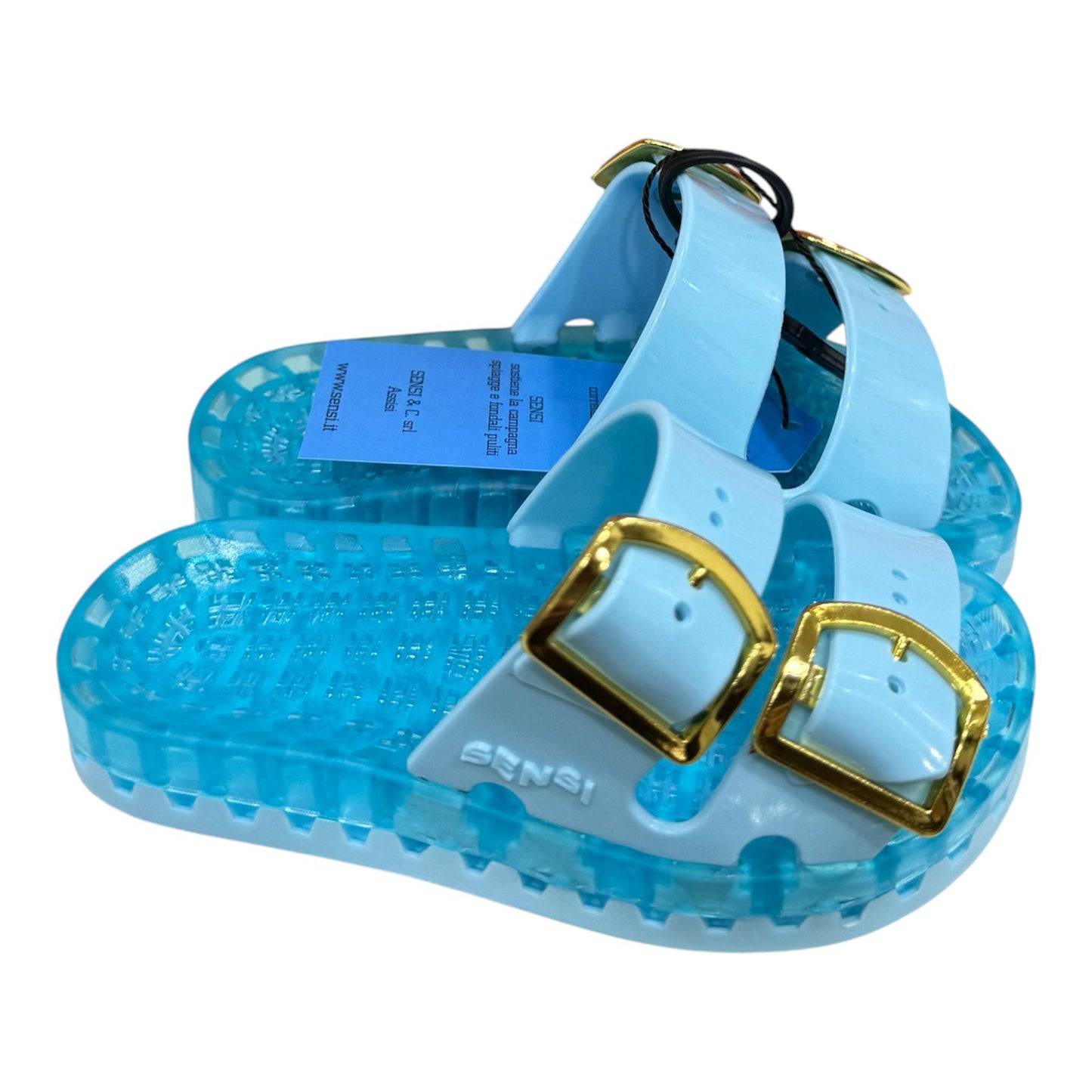 Pantofole Sensi La Jolla Flamingo Kids Celeste - pantofole - Sensi