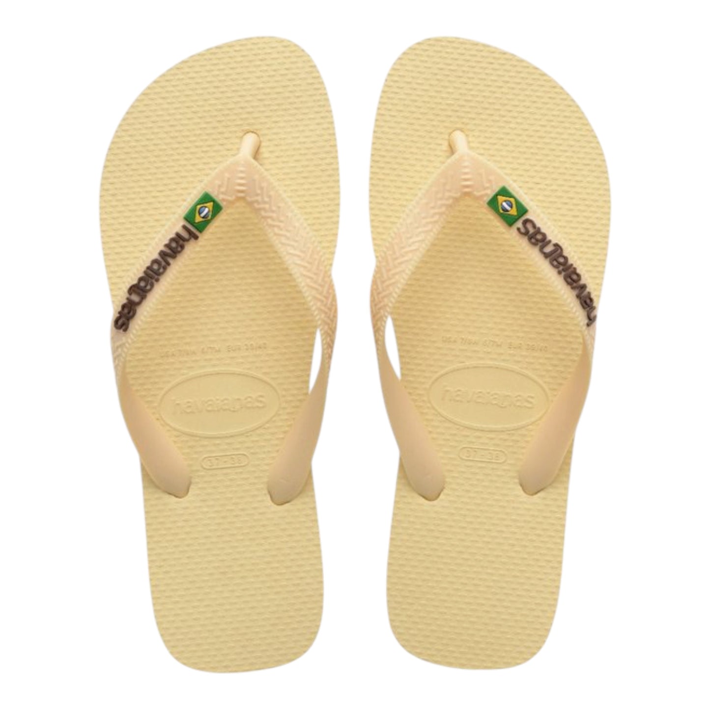 Havaianaa Brasil logo Buttercream - Infradito - Havaianas
