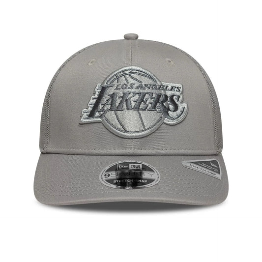 Cappello New era 9SEVENTY Stretch Snap Lakers NBA Tonal Grigio Scuro - Cappelli - New Era