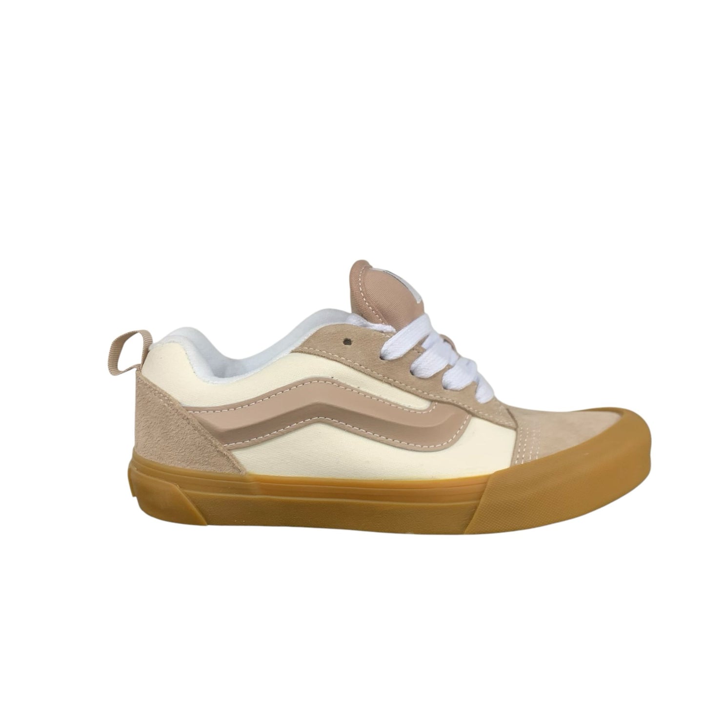 Vans  Knu Skool Brown off white W - Scarpe - Vans