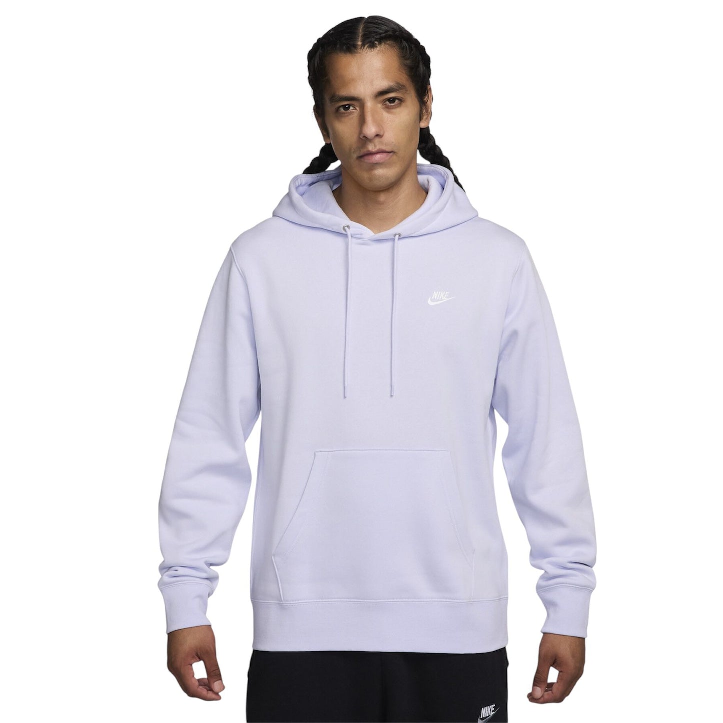 Felpa Nike CLUB BB PO HOODIE Lilla - Felpe - Nike