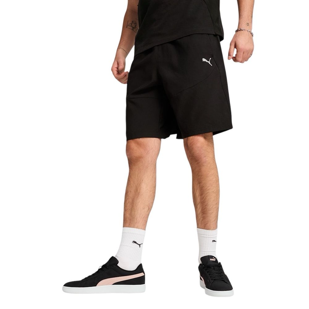 Puma Cargo Woven PUMATECH Black - Pantaloncini - puma