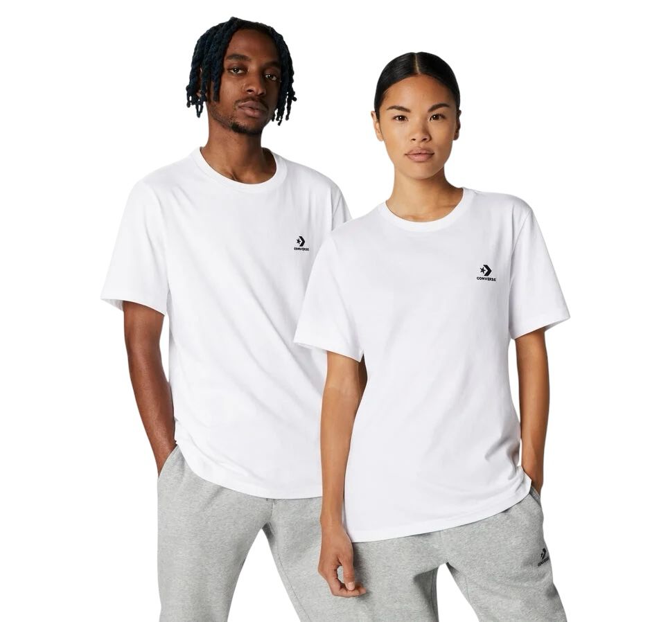 T shirt Converse White - T-Shirt e Polo - CONVERSE