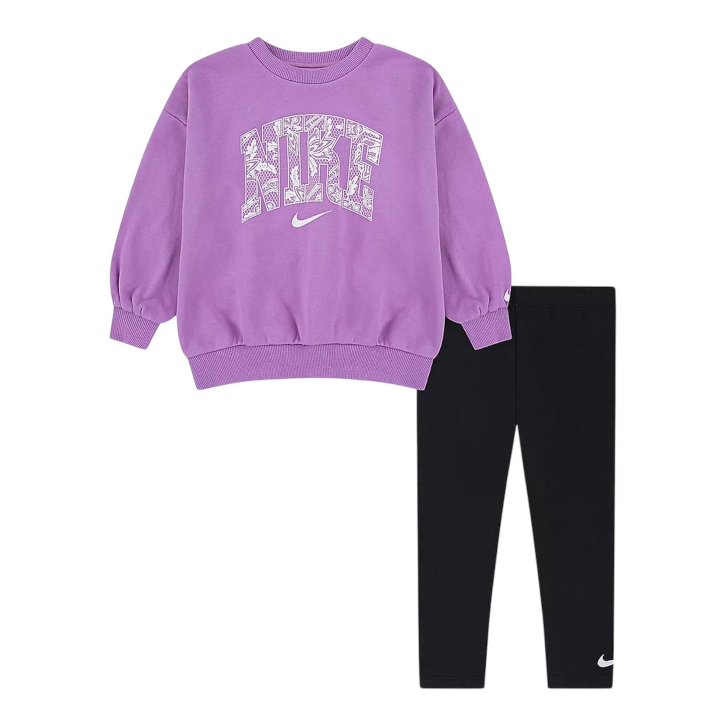 Tuta Nike NKG CREW LEGGING SET cotonen garzato - Tute - Nike