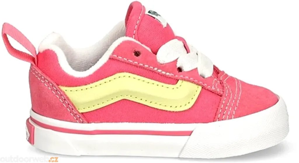 Scarpe bambina Vans Knu Skool Elastic Lace Pink - Scarpe - Vans