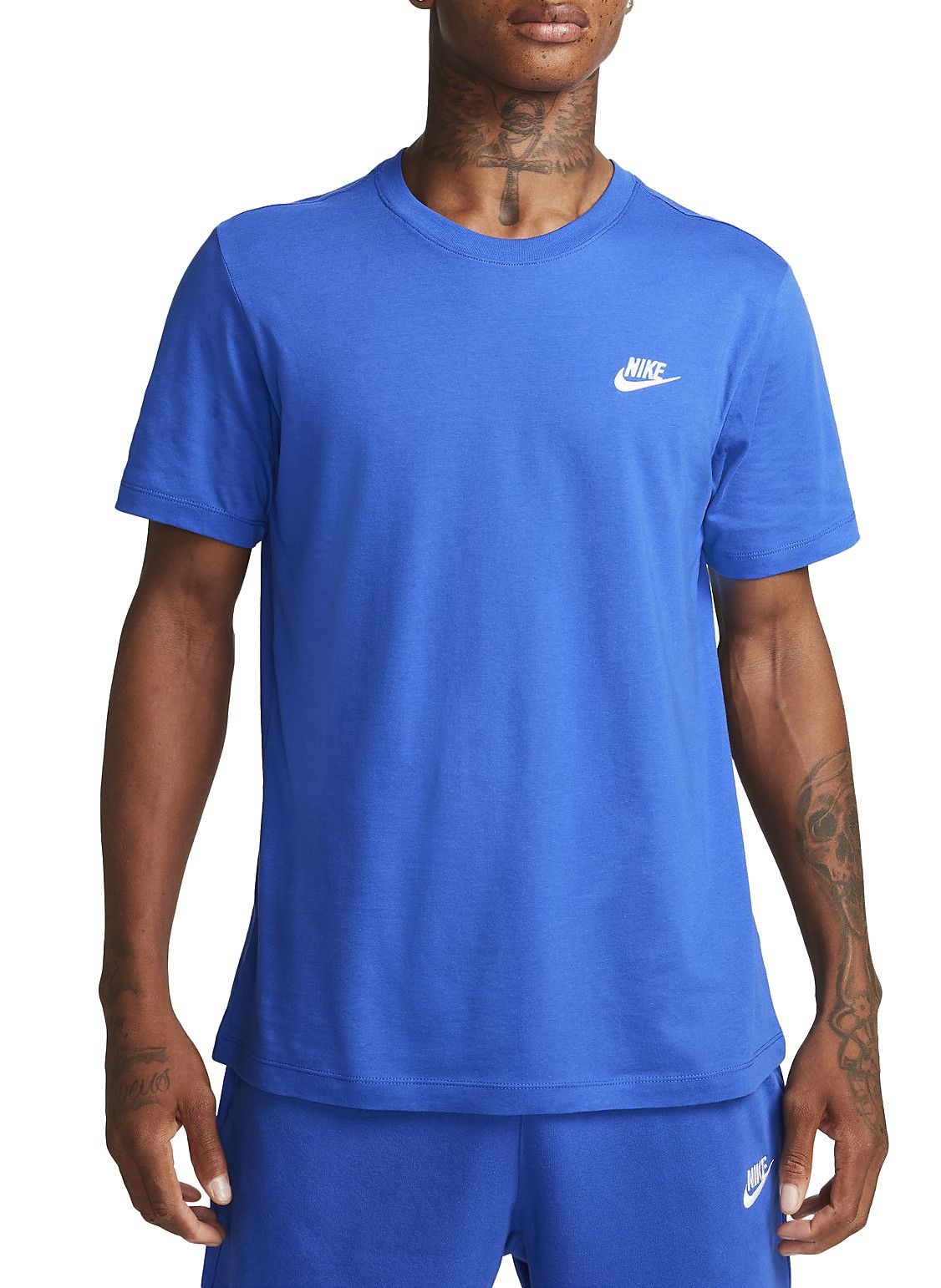 t-shirt nike club blu - T-Shirt e Polo - Nike
