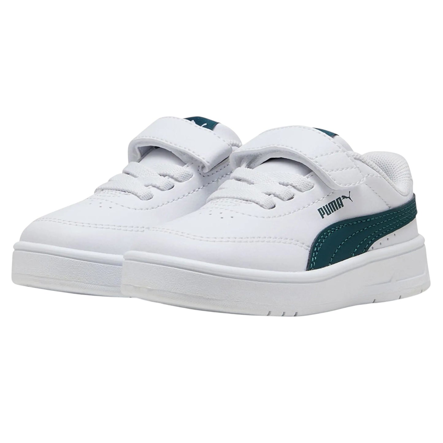 Puma Classic clean bianco verde scuro - Scarpe - puma