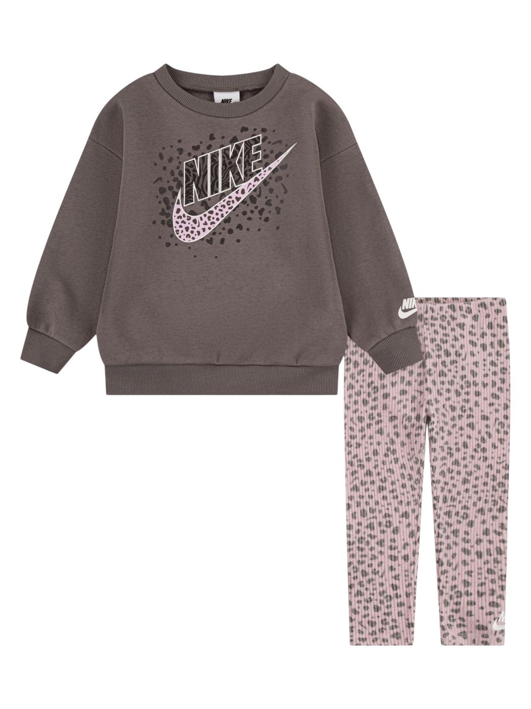 Tuta Nike bambina da 12 a 24 mesi NKG WILD WARMTH CREW - Tute - Nike