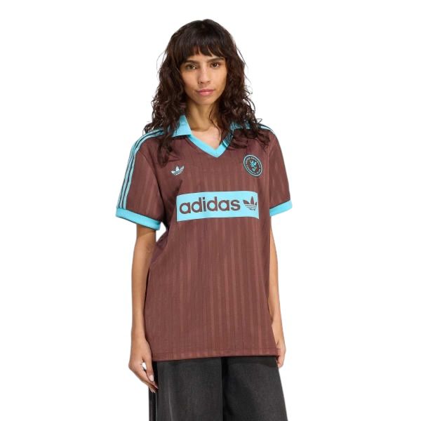 Adidas T shirt Football Tee Marrone - T-Shirt e Polo - adidas