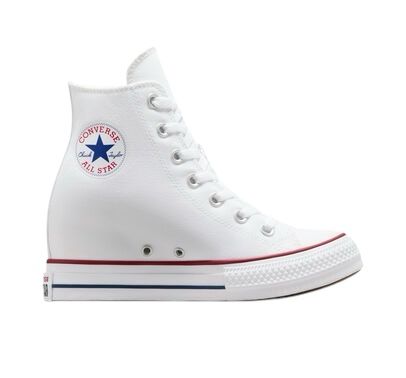 Converse WEDGE HIGH Bianca zeppa interna - Scarpe - CONVERSE