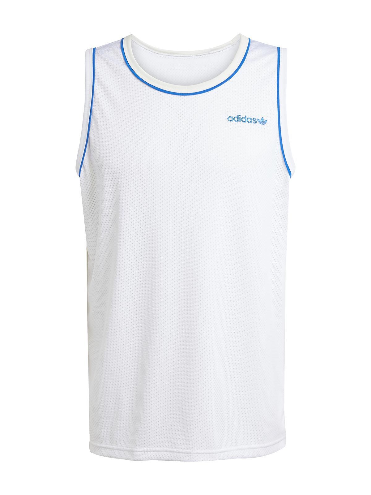 Adidas vest White blu - smanicato - adidas
