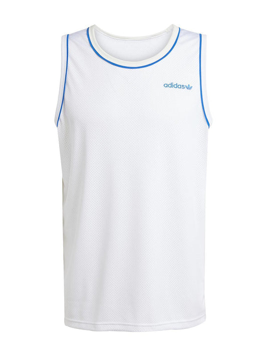Adidas vest White blu - smanicato - adidas