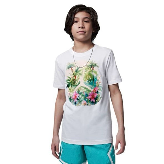 T shirt Jordan ragazzo POOLSIDE White - T-Shirt e Polo - Jordan