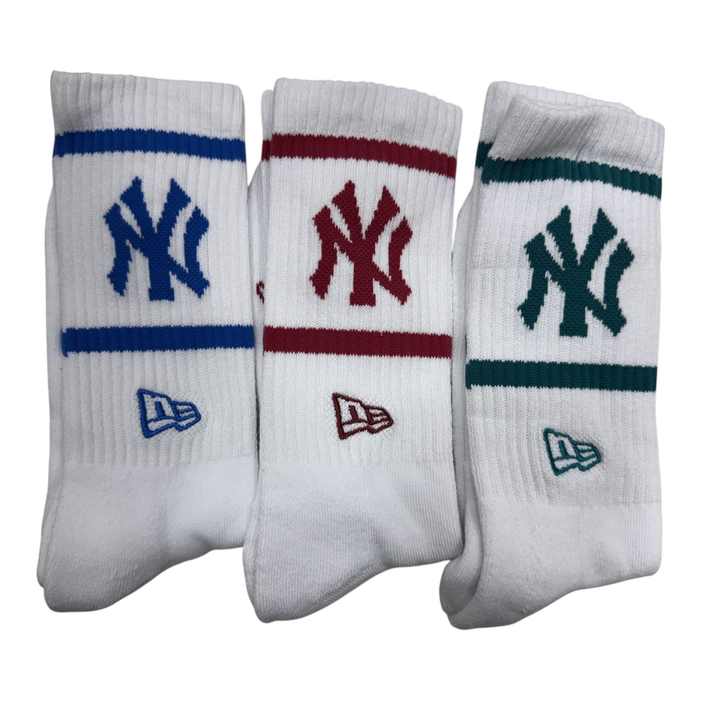 Calzini New Era white 3 Socks multicolore - Calze - New Era
