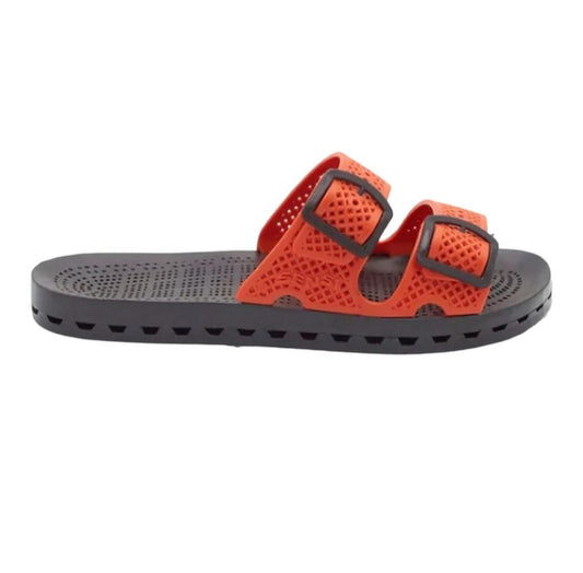 Pantofole Sensi La Jolla Urban Nero Rosso - pantofole - Sensi