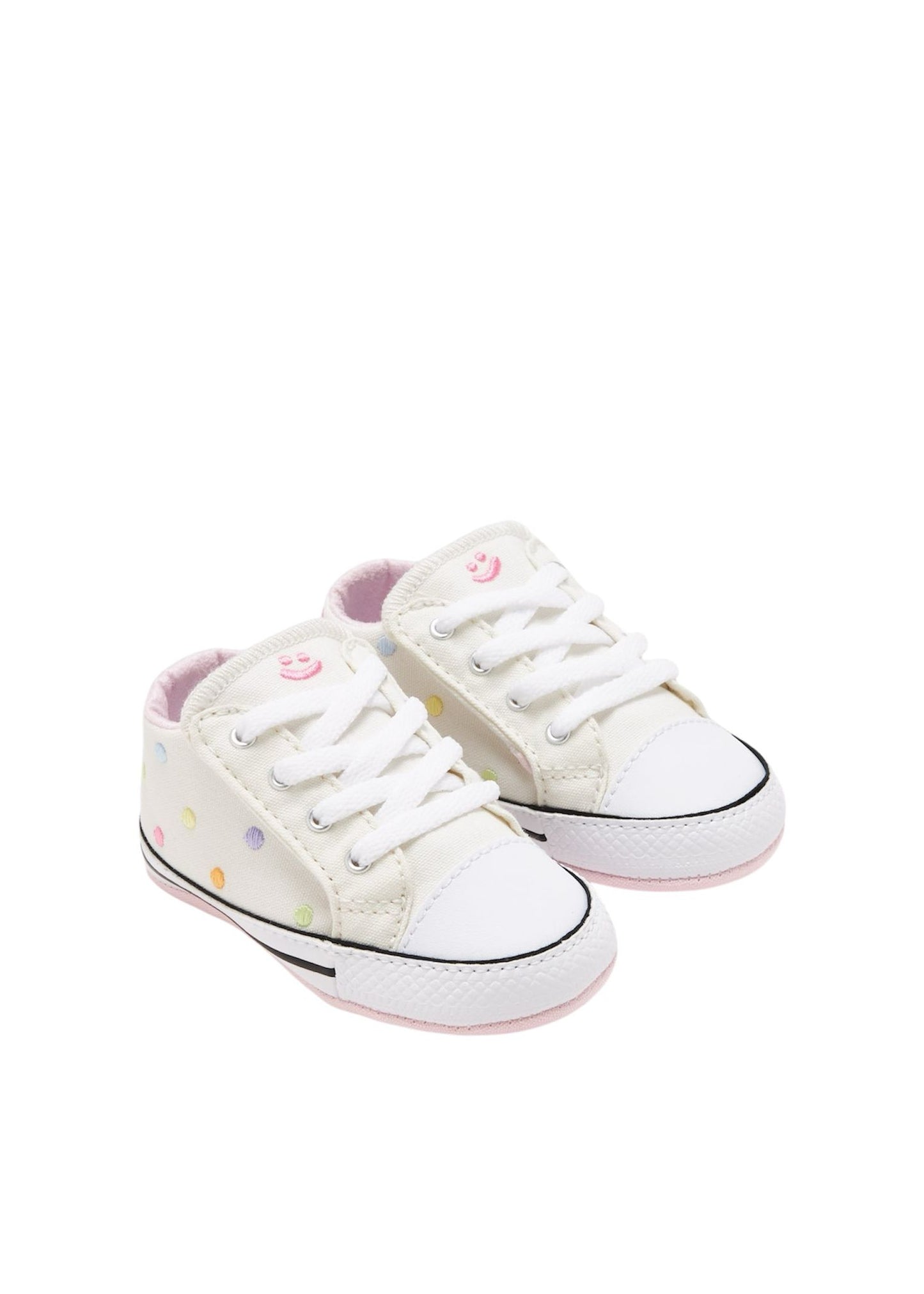 Scarpe bambini Converse CTAS CRIBSTER MID beige Pois - Scarpe - CONVERSE