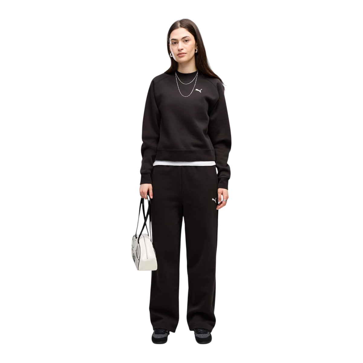Tuta PUMA Girocollo Nero Donna - tuta - puma