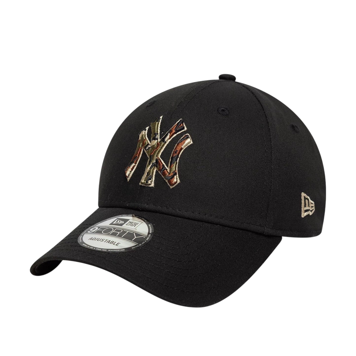 Cappello New Era New York Yankees Nero Camo - Cappelli - New Era