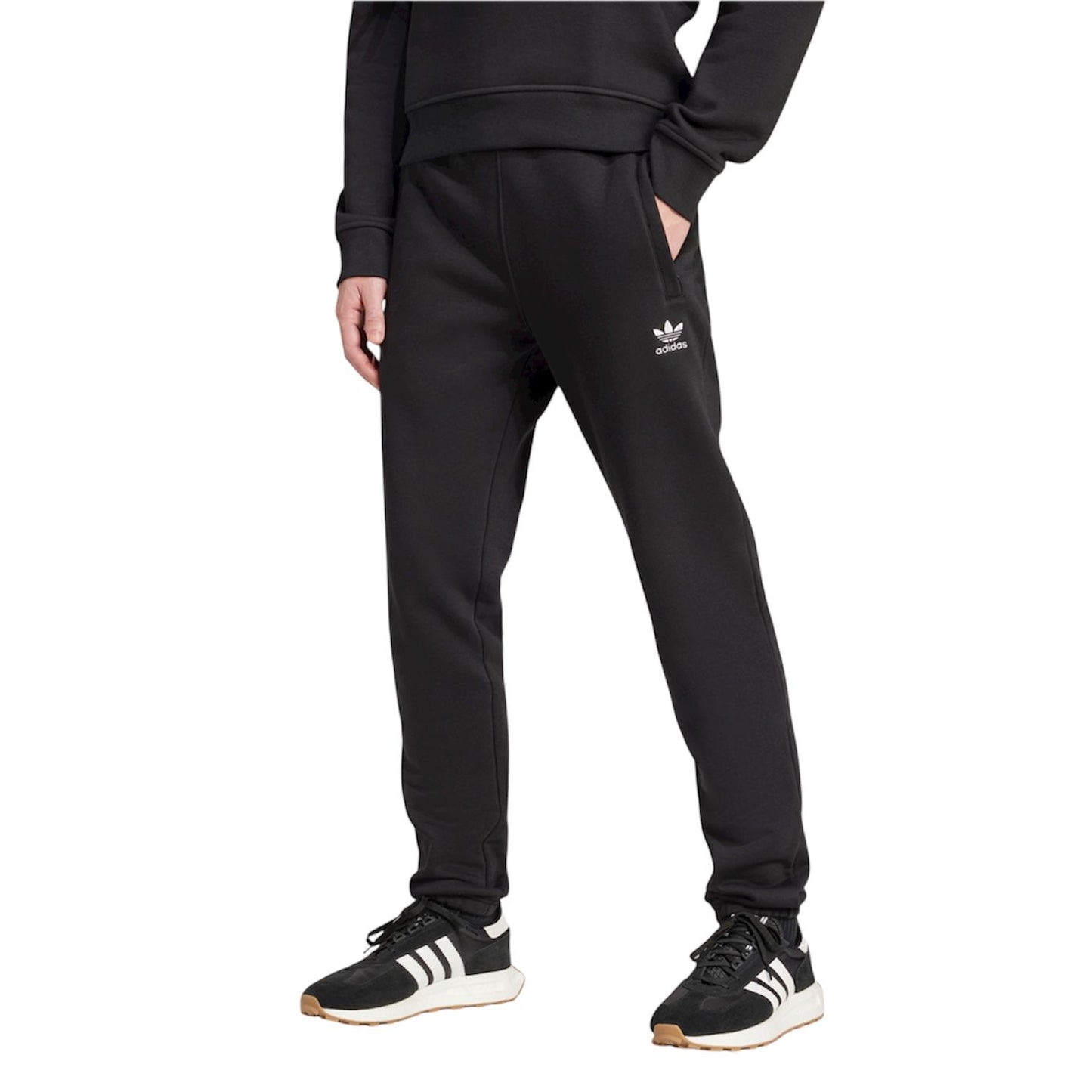Pantalone Adidas essential hoody nero - Pantaloni - adidas