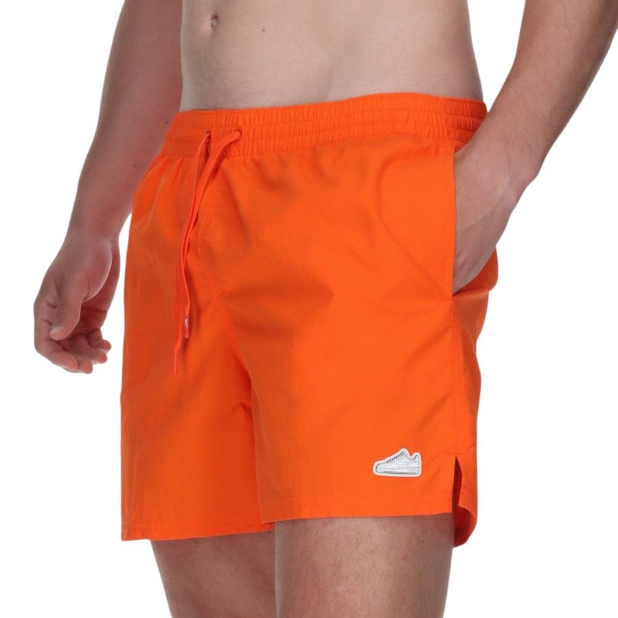 Costume Nike SNEAKER PATCH VOLLEY SHORT Orange - Costumi da bagno - Nike