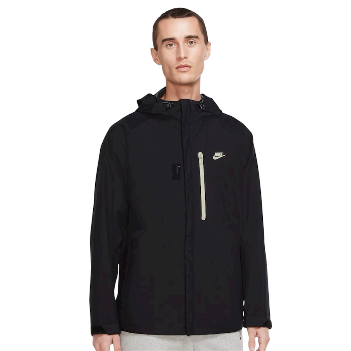 Giubbotto Nike M NSW SF LGCY SHELL HD JKT black - Giubbotto - Nike