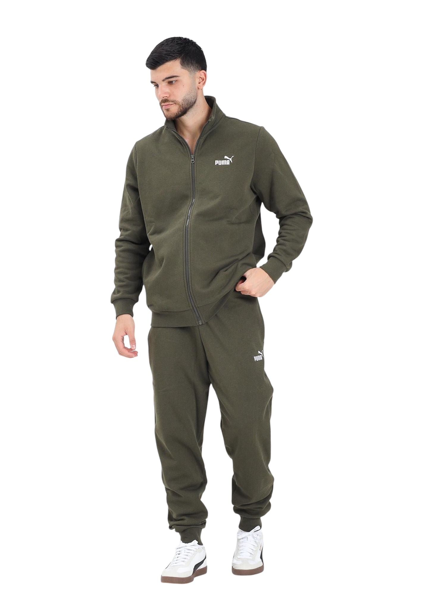 Tuta Puma Full zip verde - Tute - puma