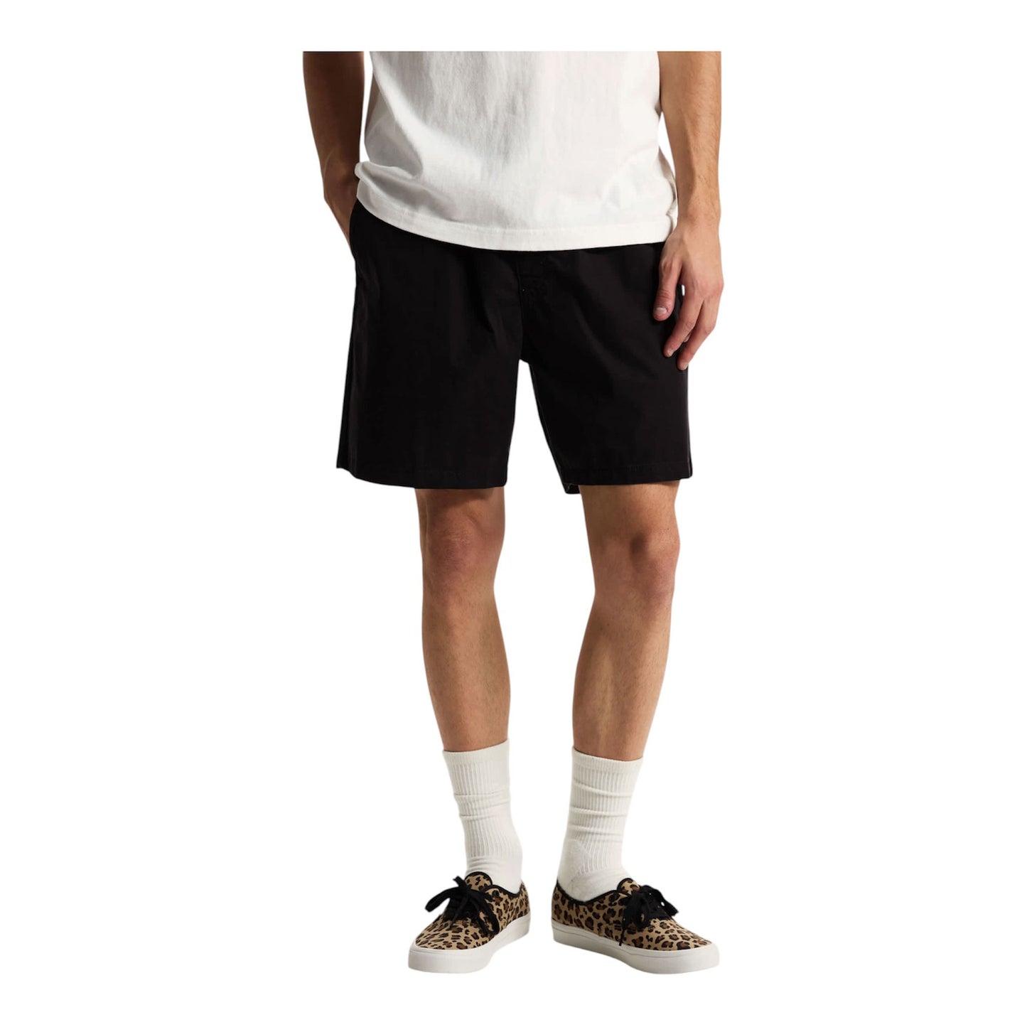 Pantaloncino Vans RANGE RELAXED ELASTIC Black - Pantaloncini - Vans
