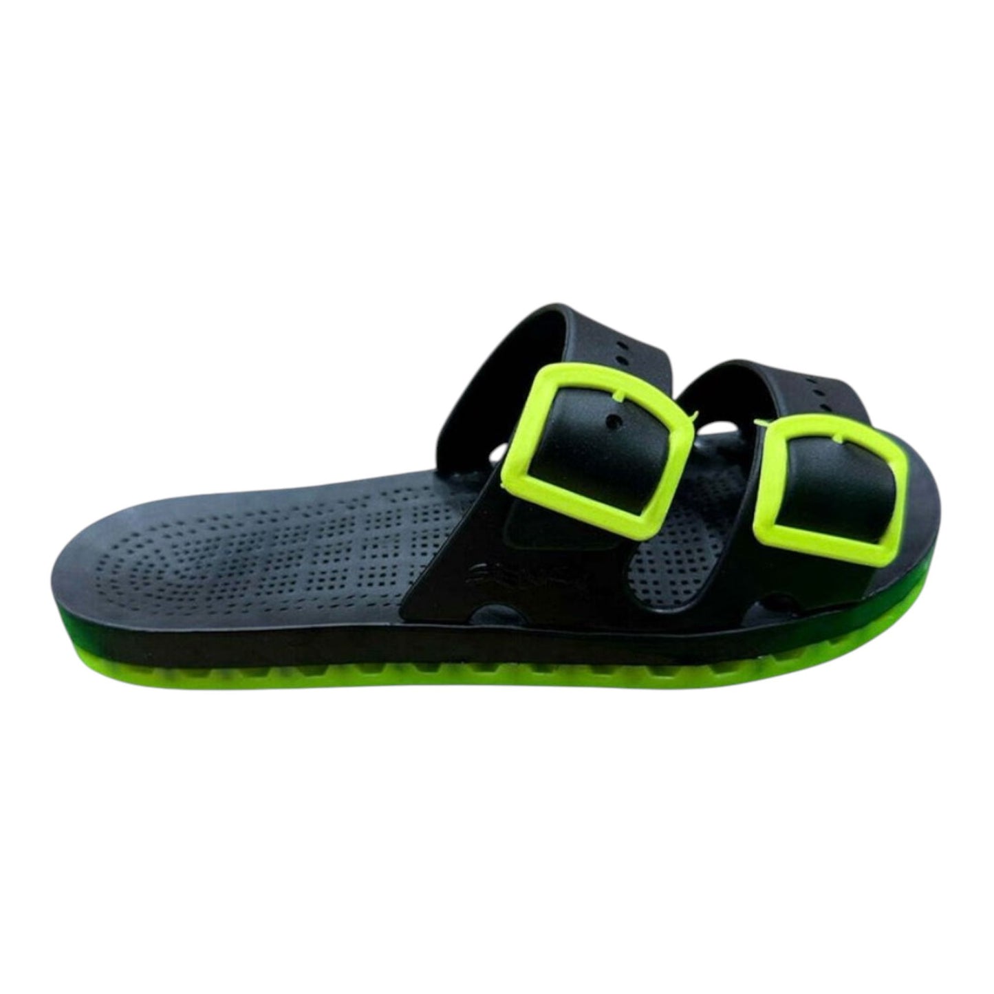 Pantofole Sensi La Jolla Black Green - pantofole - Sensi