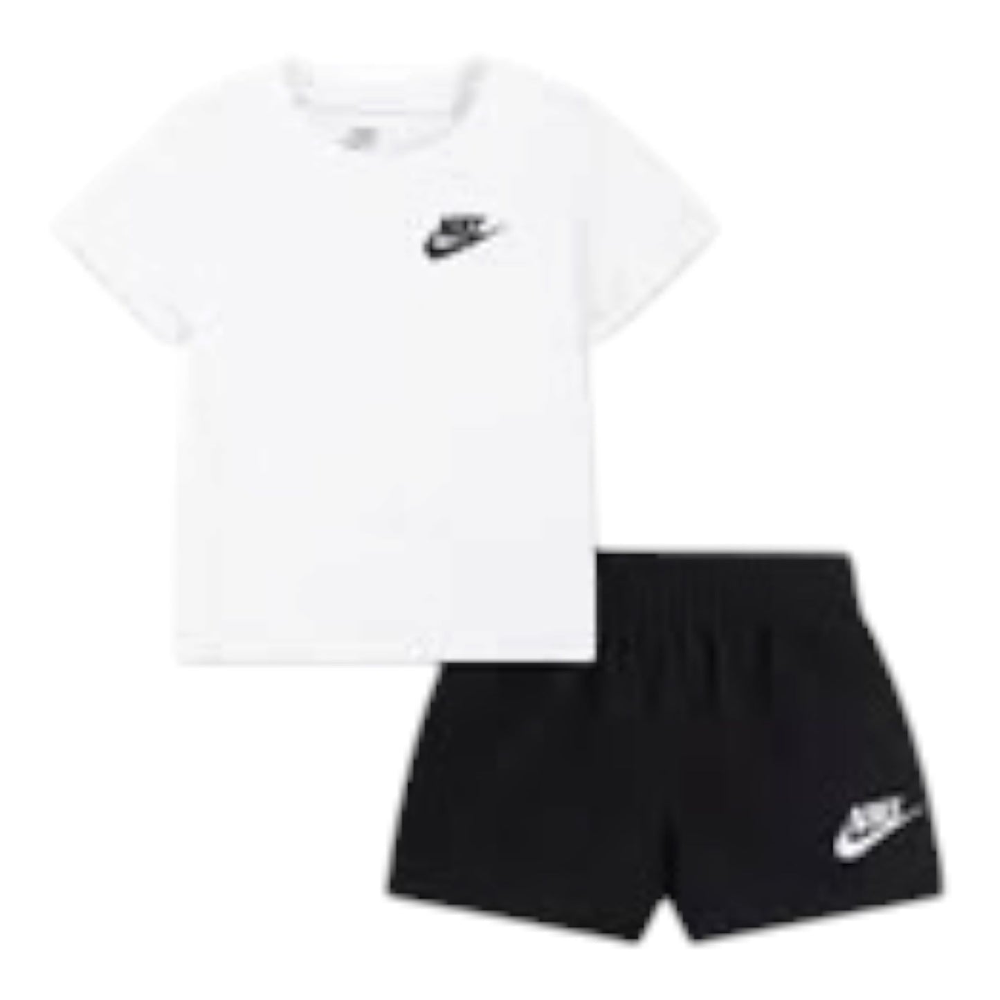 Completino Nike FT SHOR SET Bianco nero - Completi - Nike