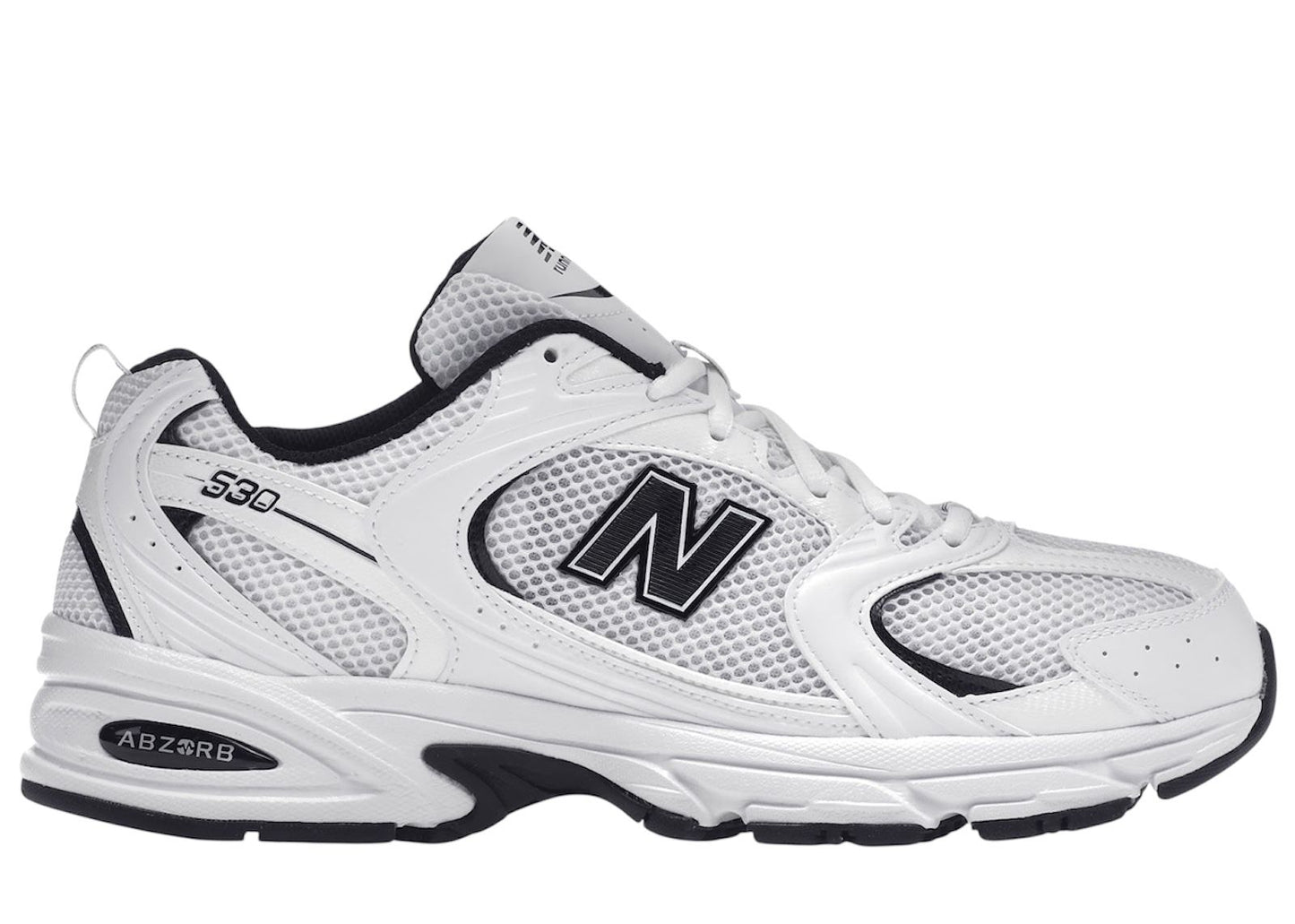 New Balance 530 White Black - Scarpe - New Balance