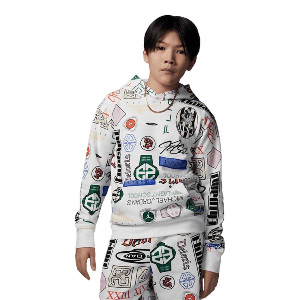 Jordan 95D741-782 JDB MJ ESSENTIALS AOP - Felpe - Jordan