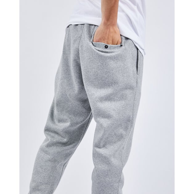 Nike Jogger Pantalone in cotone garzato Grigio BV2679 063