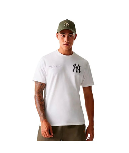 T shirt New era New York Yankees  White - T-Shirt e Polo - New Era