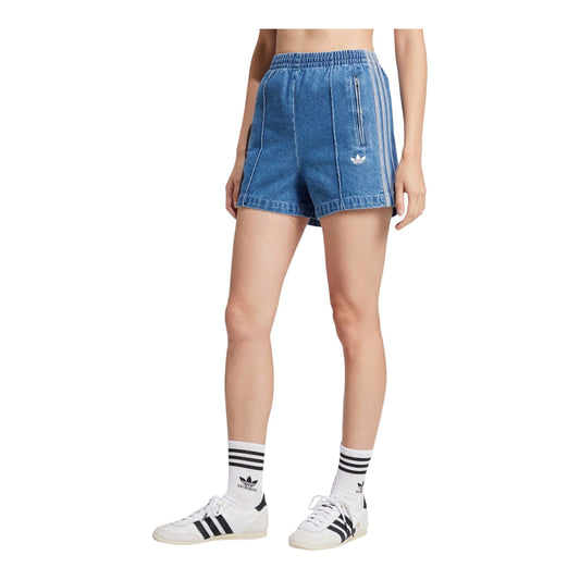 Adidas Firebird short denim donna - Pantaloncini - adidas