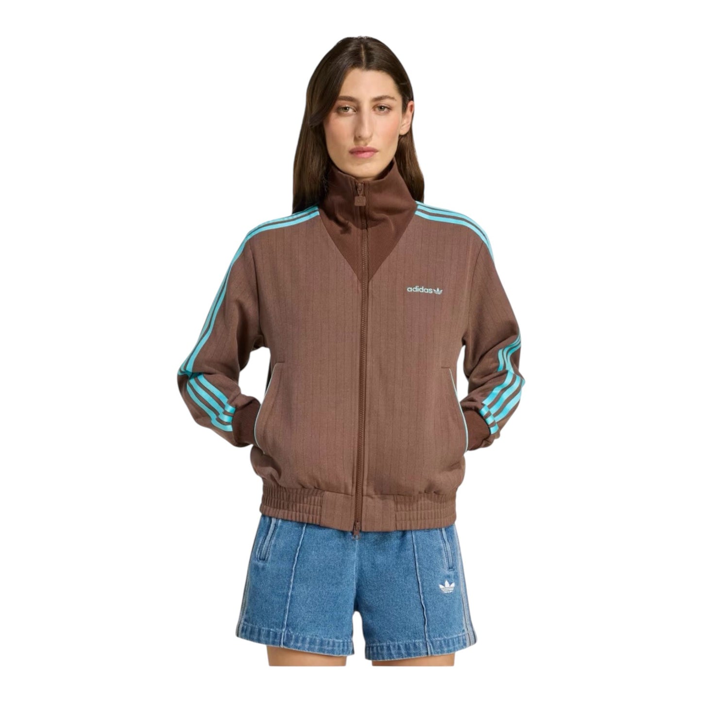 Giacca  Adidas Adidas Marrone auburn bluglo - Tute - adidas