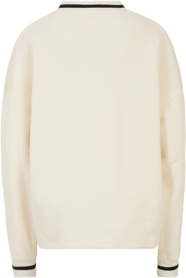 Fila  Antique White  LANGERMA oversized V-neck sweat shirt - Felpe - Fila