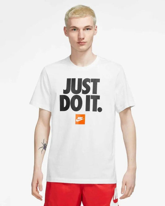 t-shirt nike white Just do it - T-Shirt e Polo - Nike
