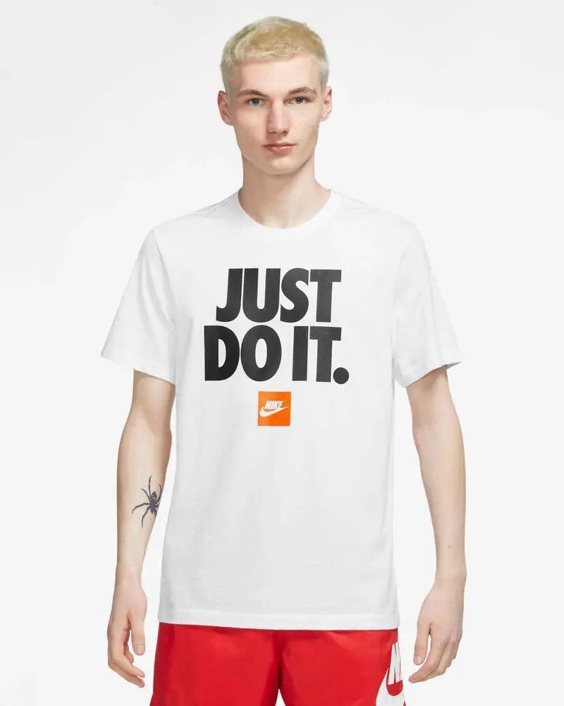 t-shirt nike white Just do it - T-Shirt e Polo - Nike