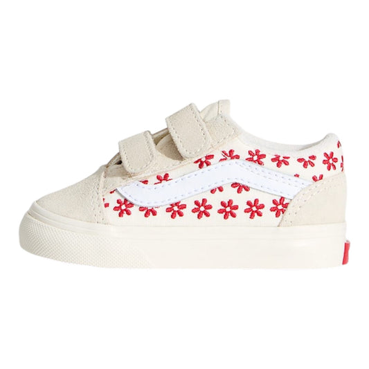 Vans  Old Skool V CHAN DRRED flowers - Scarpe - Vans