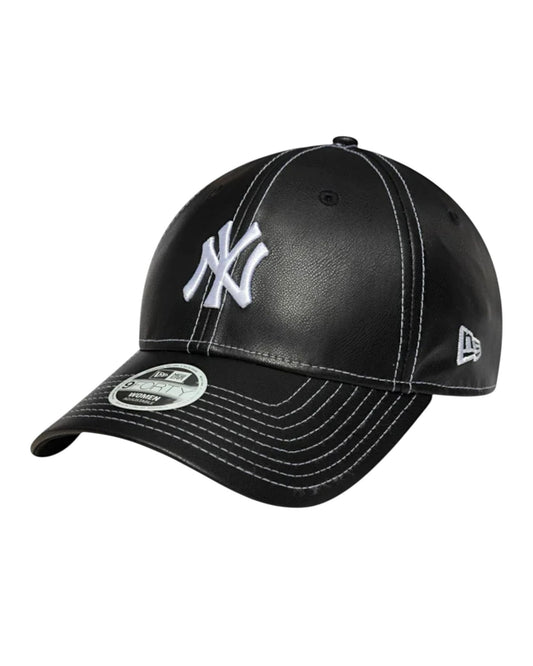 Cappello New era in pelle TOPSTITCH Nero - Cappelli - New Era