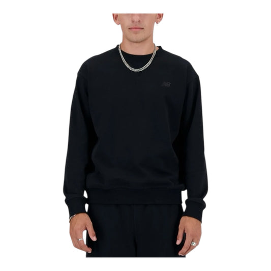 Felpa New Balance Nera girocollo - Felpe - New Balance