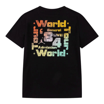 Shirt Jordan WORLD TOUR TEE black - T-Shirt e Polo - Jordan