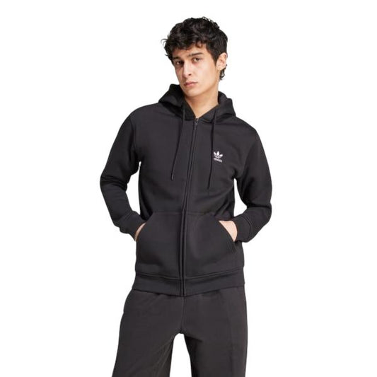 Felpa adidas con cappuccio e zip Black - Felpe - adidas