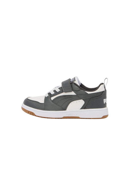Puma rebound v6 lo dark grey jr - Scarpe - puma