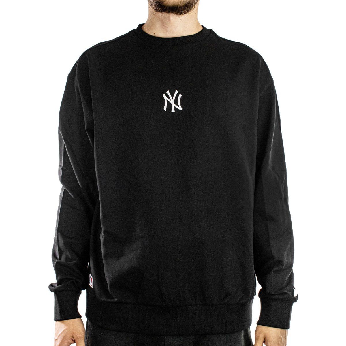 Felpa New era girocollo nero cotone garzato - Felpe - New Era