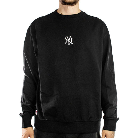 Felpa New era girocollo nero cotone garzato - Felpe - New Era